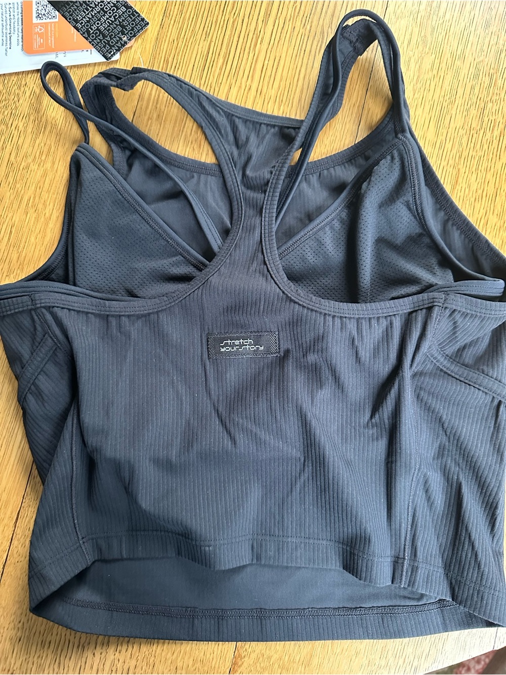 Stretch Your Story ButterEase Layered Longline Bra Size Med NWT - Picture 7 of 12